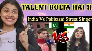 Indian reaction vs pakistan street singing talents