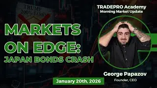 Japan Bond Crisis: JGBs Crash 80 Ticks, Trump 200% Tariff & Gold Hits $4,737
