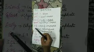 trick to remember glycolysis📒