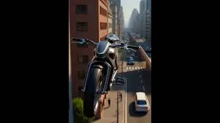 What If any day we can see a flying bike? #speedflying #flymotion #ai #animation