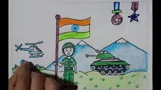 Veer gatha 5.0 drawing & poster gallantry award winner,freedom fighter,tribal warrior and millitary