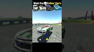 Wait For Police'🤯Car's Driving Car Simulator 2 #shorts #police #toyota #car #troll #trollface #og