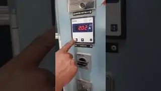 RISH Eine digital Ammeter setting change | Electrical Switchgear