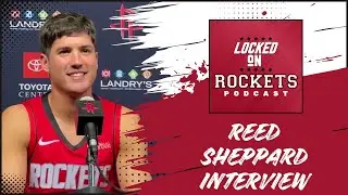 Reed Sheppard | Houston Rockets Media Day 2025-2026 NBA Season
