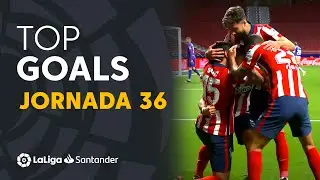 Todos los goles de la jornada 36 de LaLiga Santander 2020/2021