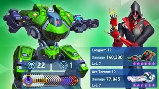 &lrm;Paragon with Longarm 12 + Arc Torrent 12 - Mech Arena