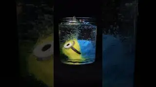Minions vs Black Rose Bath Bomb ASMR 🧼