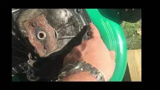 Oil Leak on Lawn Mower Repair (Sump Gasket Replacement)
