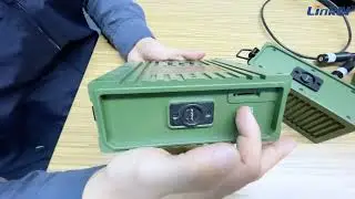 Tactical IP MeSH Radio 10W 4G 4.6KG PTT AES256 350MHz-4GHz