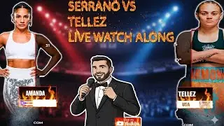 Serrano vs Tellez Watch Along Stream 🇵🇷 Amanda Serrano Homecoming Fight Night Live