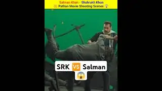 Salman khan और Shahrukh khan का Shooting 😱 | Pathan Movie Bts #bollywood #short
