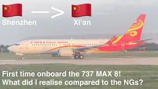 TRIPREPORT | BUSINESS CLASS | Hainan Airlines | Shenzhen - Xi&rsquo;an | Boeing 737 MAX 8