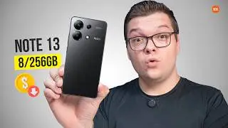baixou! Redmi Note 13 com 256GB ta BOMBANDO!