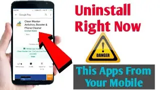 This Apps Removed From Play  Store | 5 Dangerous Apps You Should Uninstall Right Now Harmful apps