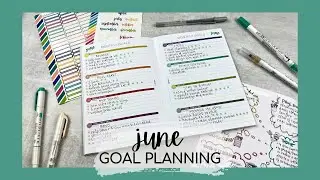 JUNE 2022 GOALS + week 22 weekly actions | MAKSELIFE MONTHLY GOAL SETTING | #m&auml;ksēlifeplanner