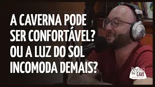 A caverna de Platão e a dificuldade de encarar a realidade na selva escura