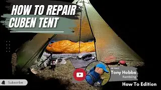 How to repair your cuben fibre DCF tarp tent