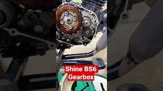 Shine BS6 Gearbox !! #shorts #youtubeshorts