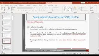 Stock Index Futures Contract video