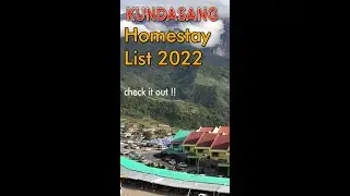 #shorts - KUNDASANG HOMESTAY LIST 2022