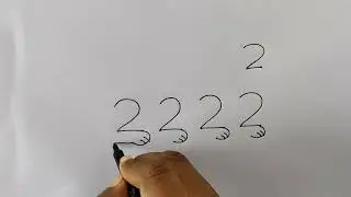 How To Turn 2222 Into Dog Drawing | Lion Drawing Step By Step | Lion Drawing Easy