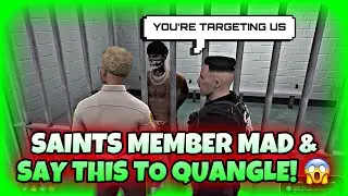 Saints Member Say THIS To Quangle (SPICY) | NoPixel GTA RP | NoPixel Clips