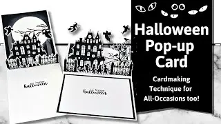 Spooky Surprise! A Pop-up Cardmaking Tutorial Featuring Hero Arts' September 2024 Card Kit