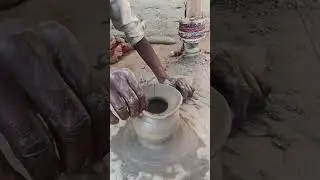 pottery with clay 🌸#shorts #video #viral #trending #pottery #clay #art #like #love #music #india