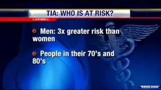 LiveWell: Understanding mini strokes (TIA)