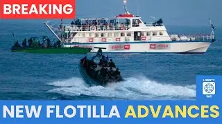 BREAKING: Gaza-Bound Freedom Flotilla Nears Risk Zone Amid Israel Blockade