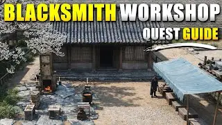 Where Winds Meet Blacksmith Workshop Quest Guide Build a Four Rafter House