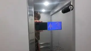 2006 Elvyt (mod. 2016 V&Yacute;TAHY OSTRAVA) freight elevator @Adult clinic, Družba, Trnava, Slovakia 