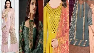 latest 2021 trendy Eid wear dresses collection | #eidwear | trendy party wear dresses 2021