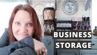 BUSINESS STORAGE IN MY TINY HOUSE: Smart Storage In Small Spaces!