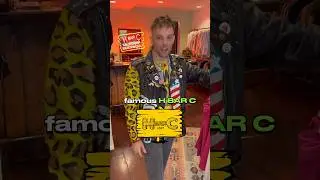 Blake Banks shops at World Famous H Bar C Ranchwear in Hollywood, CA
