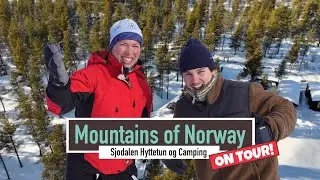 You can sleep in a REAL HOBBIT HOUSE in Norway(!!) | Mountains of Norway on Tour