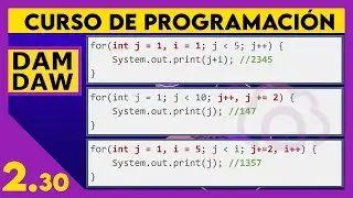 JAVA: Ejemplos bucle FOR ☕ DAM - DAW