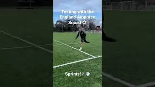 Pre-Season Testing With England Amputee Football ⚽️