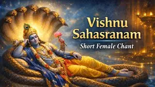 Vishnu Sahasranamam &ndash; Short Female Version | 8 Powerful Names🙏