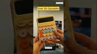 Viral 3D Calculator #gadgets #reelsvideo #calculator #reels #viral