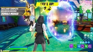 FEMALE MIDAS UPDATE in FORTNITE!