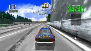 Daytona USA PS3 Gameplay