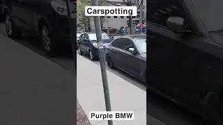 Toronto Carspotting Yorkville Supercars | purple BMW M340i