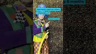 Clown = dream job? #shorts