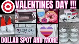 New Target Valentines Day Shop With Me - ⭐50% off Christmas at Target Dollar Spot ~ 1/6/2021