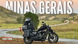 MINAS GERAIS - VIAGEM DE MOTO | DORMI NO POSTO | MOTOVLOG | Espírito Santo - Galiléia-MG | S4.Ep02