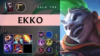 Ekko Top vs Fiora - EUW Master Patch 25.22
