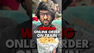 My Online Dinner Order Went Wrong On A Train 🚆 #28weeks28states