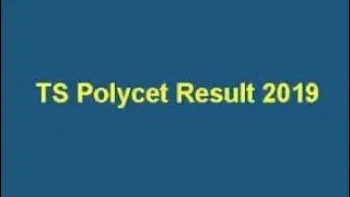 TS POLYCET RESULT 2019 DELAYED
