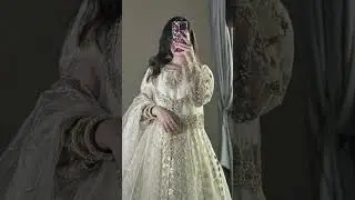 beautiful white maxi#open Maxi design#wedding dress#valima dress#